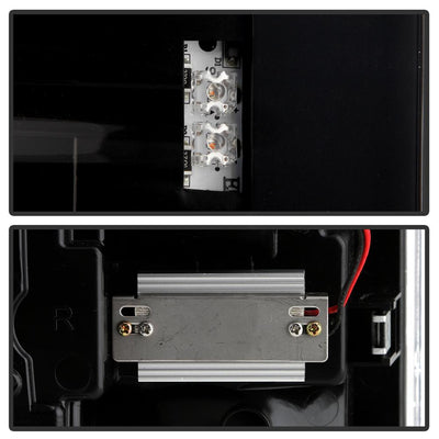 Black LED Tail Lights <br>07-13 Chevrolet Avalanche