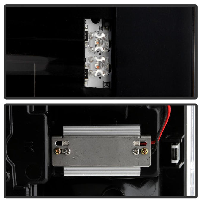 Black LED Tail Lights <br>07-13 Chevrolet Avalanche