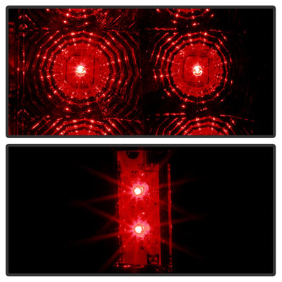Red Clear LED Tail Lights <br>07-13 Chevrolet Avalanche
