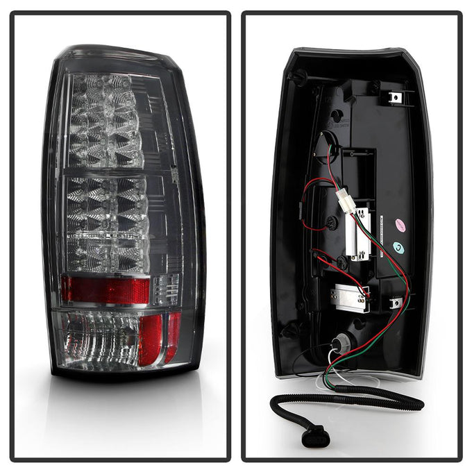 Smoke LED Tail Lights <br>07-13 Chevrolet Avalanche