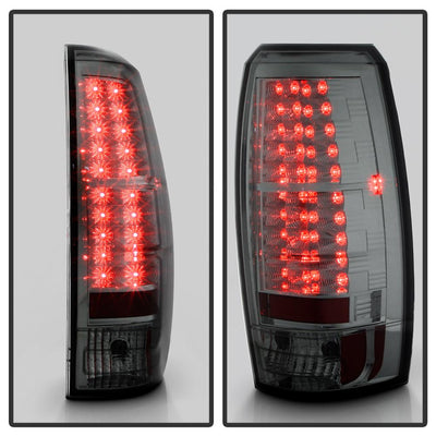 Smoke LED Tail Lights <br>07-13 Chevrolet Avalanche