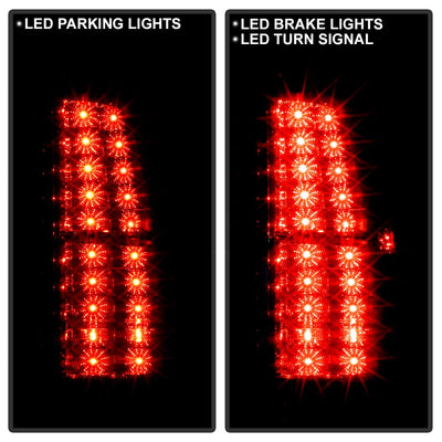 Smoke LED Tail Lights <br>07-13 Chevrolet Avalanche