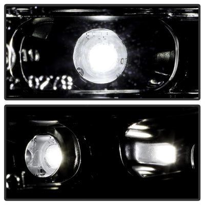 DRL Chrome Projector Headlights <br>05-10 Mercedes-Benz SLK350 SLK55 AMG SLK200