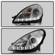 DRL Chrome Projector Headlights <br>05-10 Mercedes-Benz SLK350 SLK55 AMG SLK200