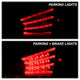 Black LED Tail Lights <br>08-12 Honda Accord 10-11 Honda Accord Crosstour