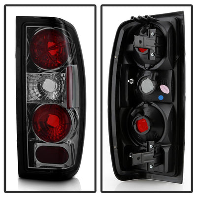 Smoke Euro Style Tail Lights <br>98-00 Nissan Frontier