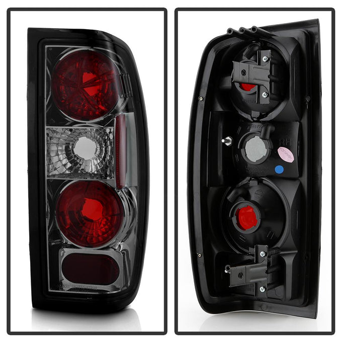 Smoke Euro Style Tail Lights <br>98-00 Nissan Frontier