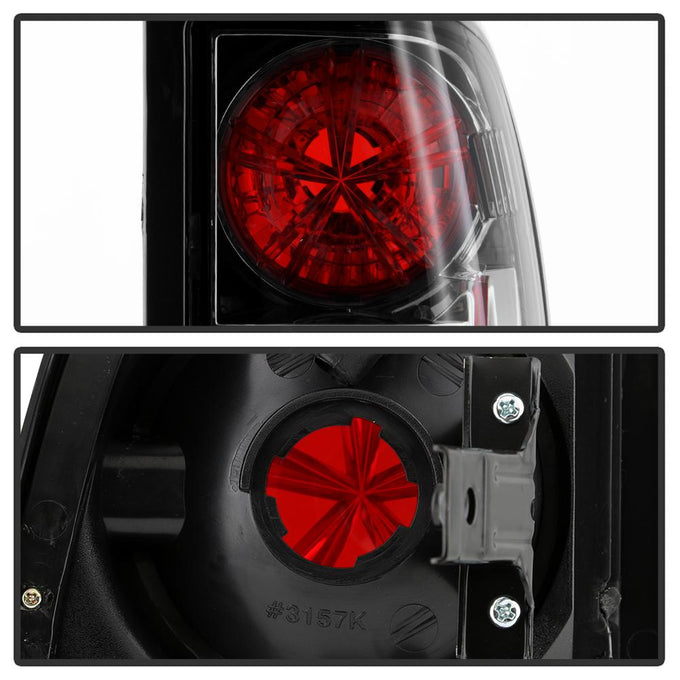 Smoke Euro Style Tail Lights <br>98-00 Nissan Frontier