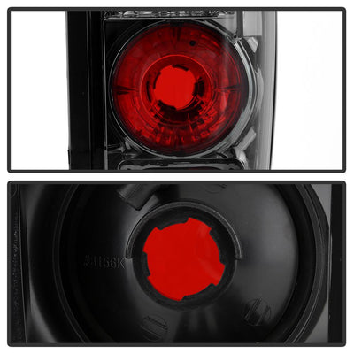 Smoke Euro Style Tail Lights <br>98-00 Nissan Frontier