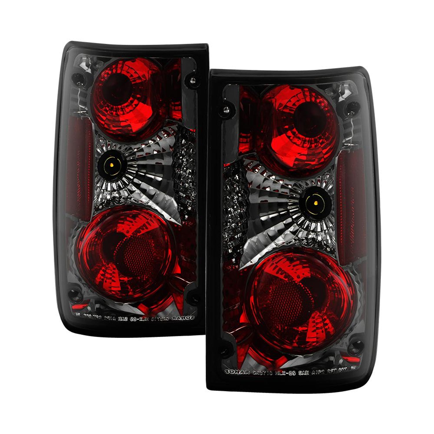 Smoke Euro Style Tail Lights <br>89-95 Toyota Pickup