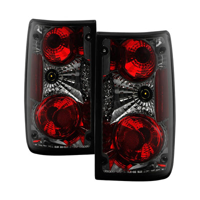 Smoke Euro Style Tail Lights <br>89-95 Toyota Pickup