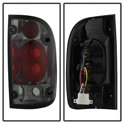 Smoke Euro Style Tail Lights <br>01-04 Toyota Tacoma