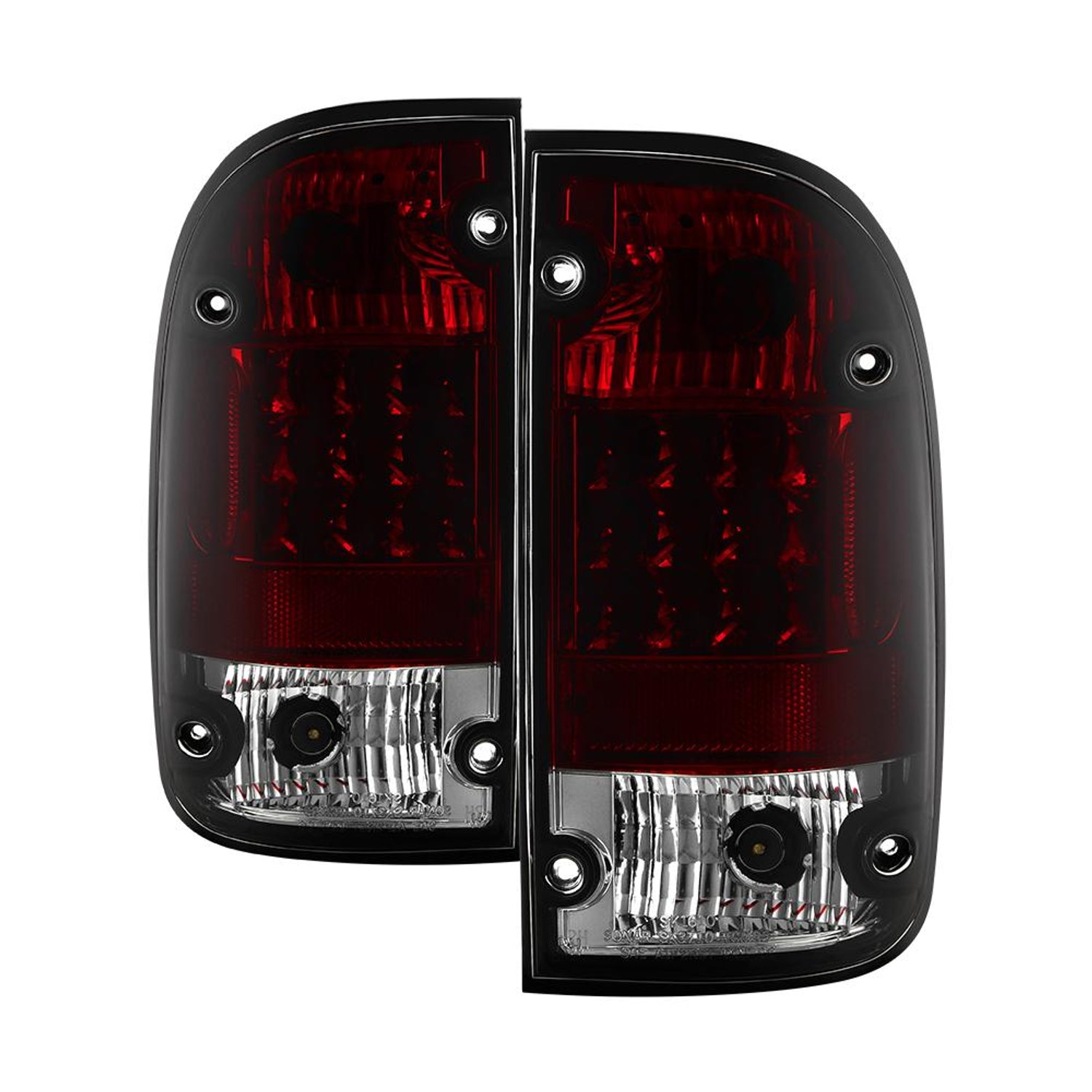 Red Smoke LED Tail Lights <br>95-00 Toyota Tacoma
