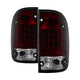 Red Smoke LED Tail Lights <br>95-00 Toyota Tacoma