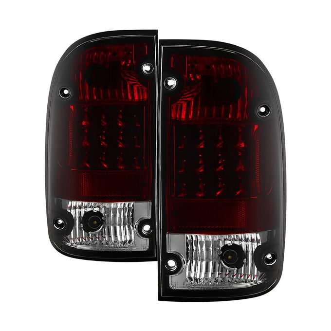 Red Smoke LED Tail Lights <br>95-00 Toyota Tacoma