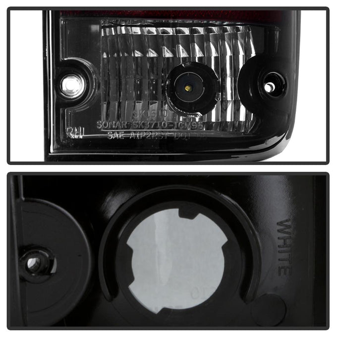 Red Smoke LED Tail Lights <br>95-00 Toyota Tacoma