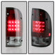 Red Smoke LED Tail Lights <br>95-00 Toyota Tacoma