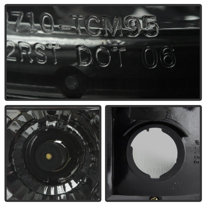 Smoke Euro Style Tail Lights <br>95-00 Toyota Tacoma