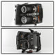 CCFL Halo Black Projector Headlights <br>07-13 Chevy Silverado 1500, 2500 HD, 3500 HD
