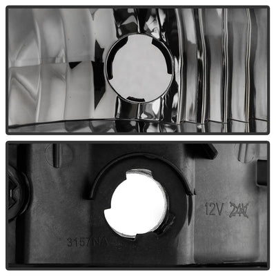 LED Halo Smoke Projector Headlights <br>05-07 Nissan Armada 04-15 TITAN 2004 Pathfinder Armada