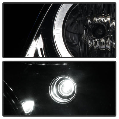 LED Halo Smoke Projector Headlights <br>04-06 Pontiac GTO