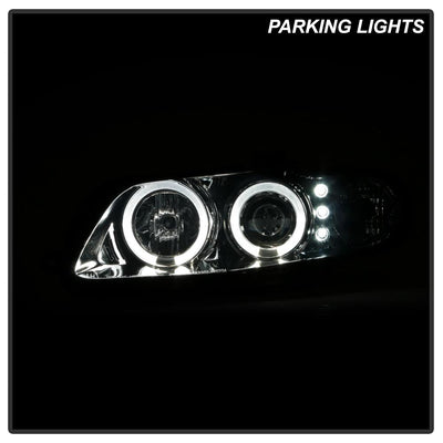 LED Halo Smoke Projector Headlights <br>04-06 Pontiac GTO