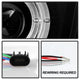 Dual Halo Black LED Halo Projector Headlights <br>10-13 Chevrolet Camaro