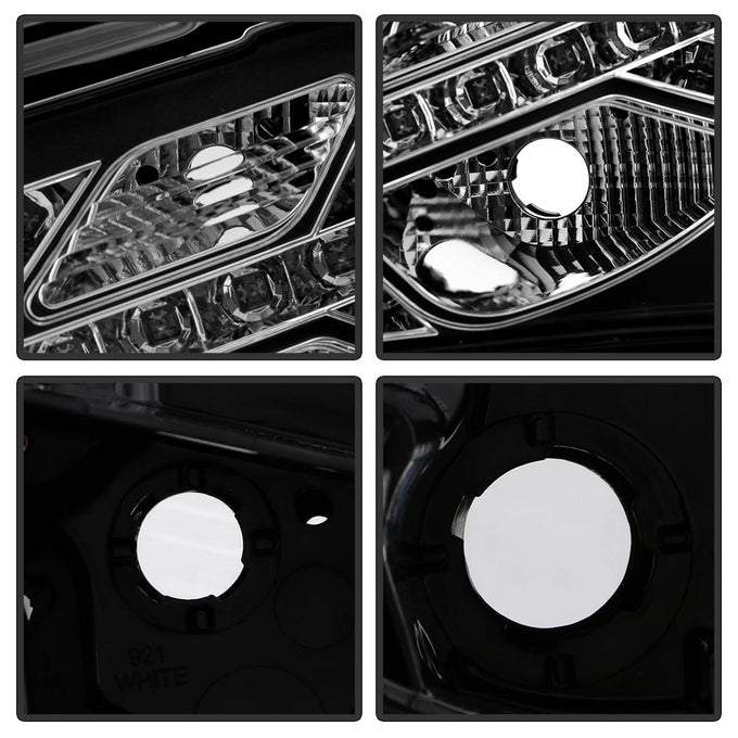 Black LED Tail Lights <br>10-12 Hyundai Genesis Coupe Genesis