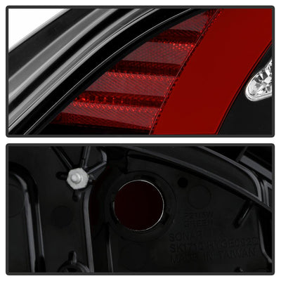 Black LED Tail Lights <br>10-12 Hyundai Genesis Coupe Genesis