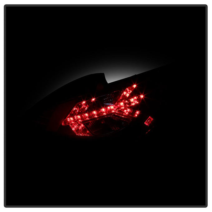 Black LED Tail Lights <br>10-12 Hyundai Genesis Coupe Genesis