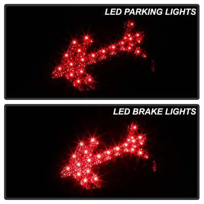 Black LED Tail Lights <br>10-12 Hyundai Genesis Coupe Genesis