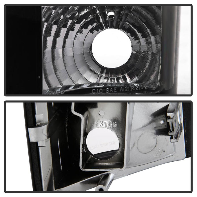 Smoke Euro Style Tail Lights <br>88-98 Chevy GMC C/K-Series