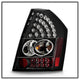Black LED Tail Lights <br>08-10 Chrysler 300