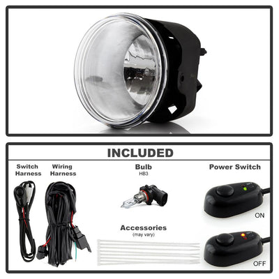 Clear OEM Fog Lights W/Switch <br>, 06-08 Chrysler 300