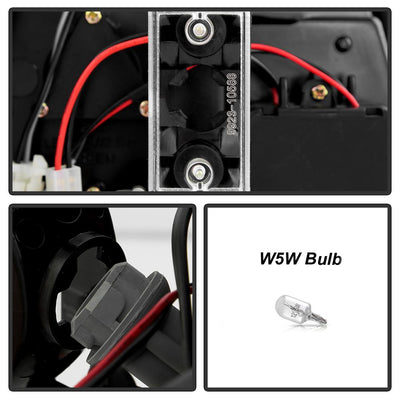 Black LED Tail Lights <br>99-01 BMW 3-Series