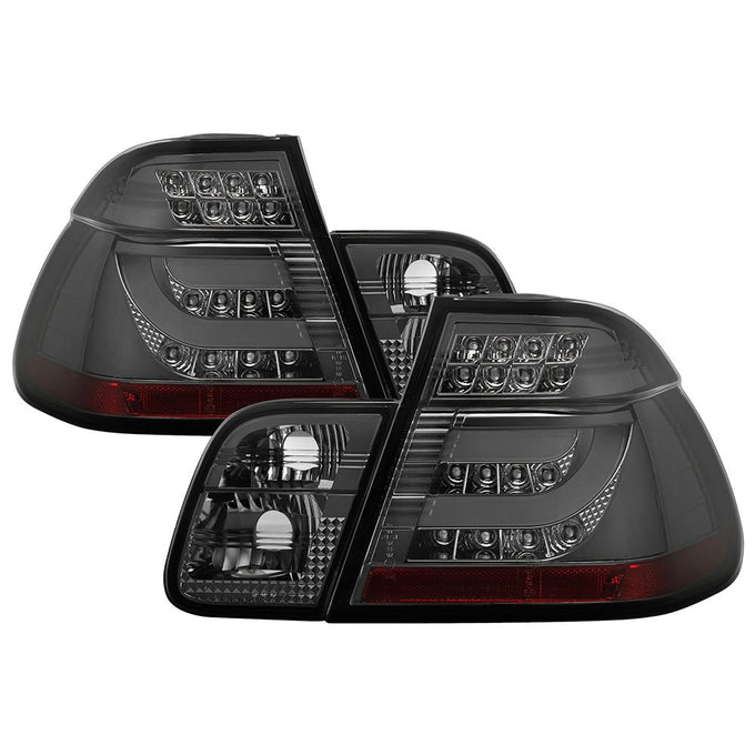Smoke LED Tail Lights <br>99-01 BMW 3-Series