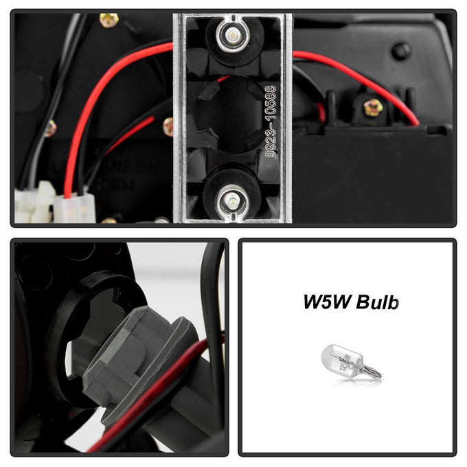 Smoke LED Tail Lights <br>99-01 BMW 3-Series