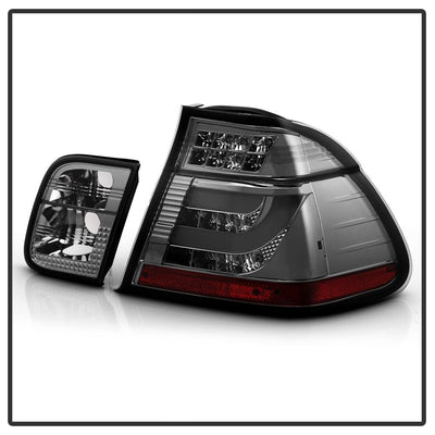 Smoke LED Tail Lights <br>99-01 BMW 3-Series