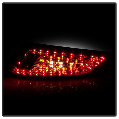 Red Clear LED Tail Lights <br>05-08 Porsche 911