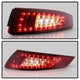 Red Clear LED Tail Lights <br>05-08 Porsche 911