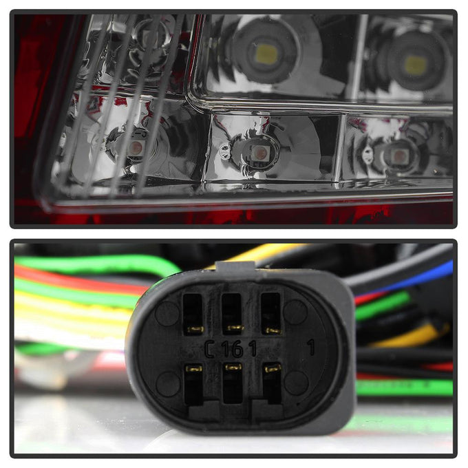 Red Smoke LED Tail Lights <br>05-08 Porsche 911