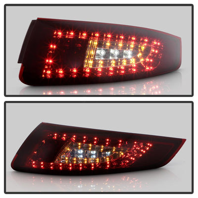 Red Smoke LED Tail Lights <br>05-08 Porsche 911