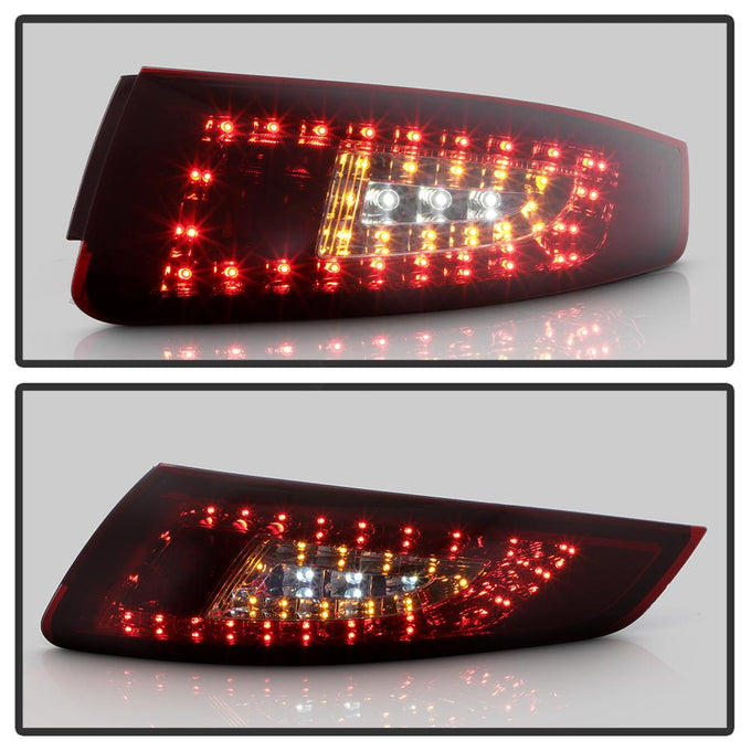 Red Smoke LED Tail Lights <br>05-08 Porsche 911