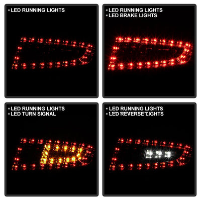 Red Smoke LED Tail Lights <br>05-08 Porsche 911
