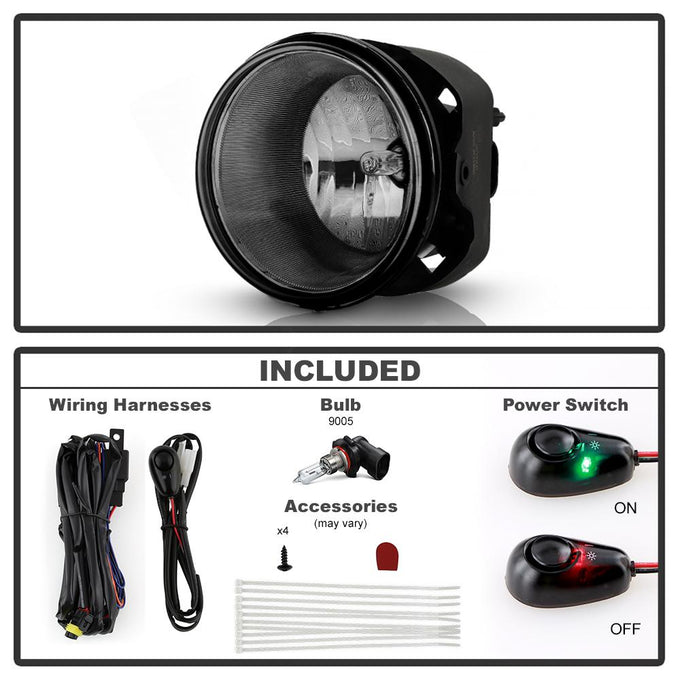Smoke OEM Fog Lights w/Switch <br>05-08 Chrysler 300