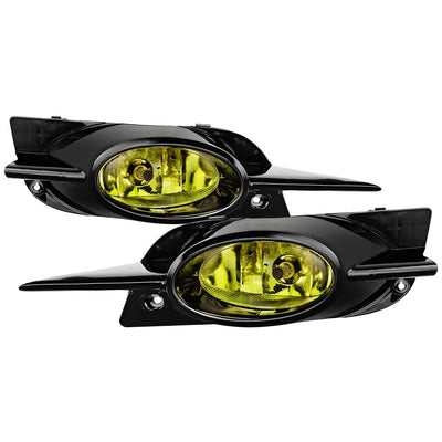 Yellow OEM Fog Lights W/Switch <br>09-11 Honda Civic