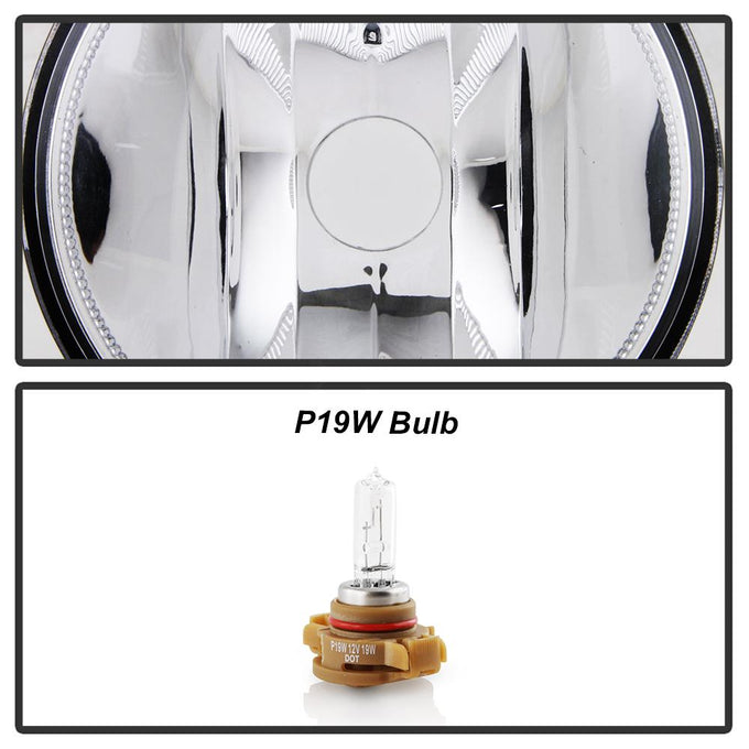 Clear Fog Lights wo/switch <br>07-14 Chevy Avalanche Suburban 1500 2500