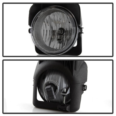 Smoke OEM Fog Lights wo/switch <br>03-06 GMC Sierra 1500, 2500 HD, 3500
