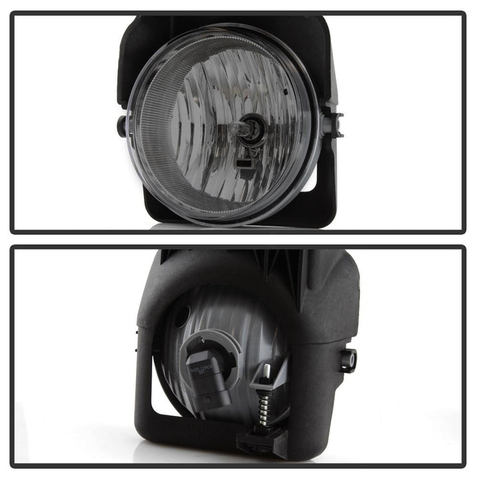Smoke OEM Fog Lights wo/switch <br>03-06 GMC Sierra 1500, 2500 HD, 3500