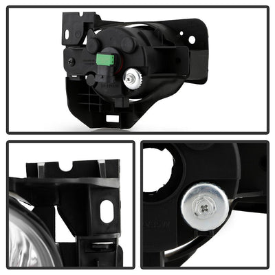 Clear OEM Fog Lights w/Switch <br>09-15 Nissan Maxima